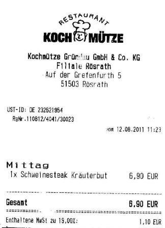 thda Hffner Kochmtze Restaurant